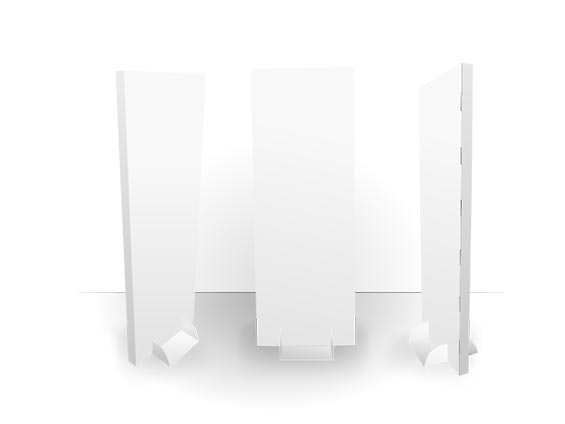 PLV totem rectangulaire PLV totem rectangulaire