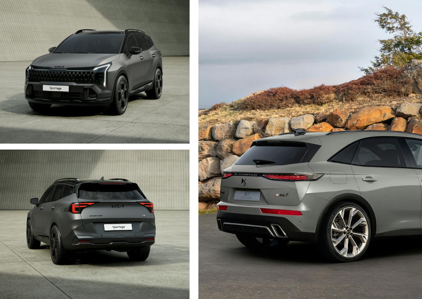 Das Exterieur des Kia Sportage.