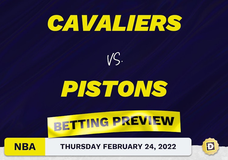 Cavaliers vs. Pistons Predictions and Odds - Feb 24, 2022