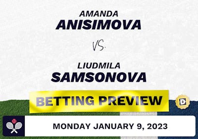 Amanda Anisimova vs. Liudmila Samsonova Predictions - Jan 9, 2023