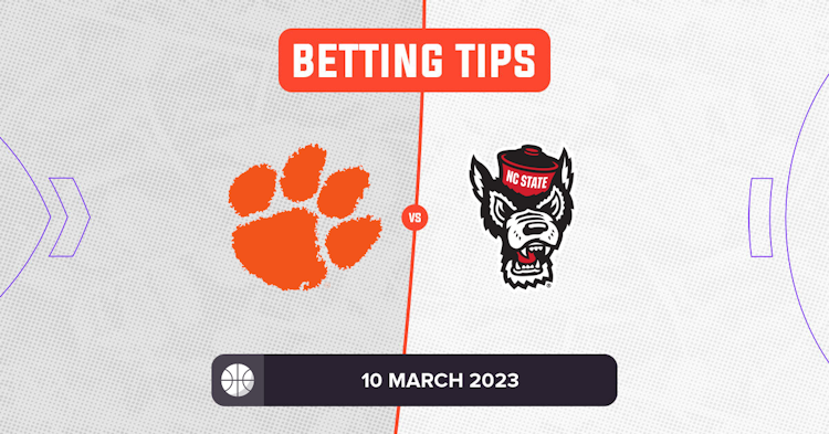 Clemson Vs North Carolina State Prediction And Odds 10 March 2023 