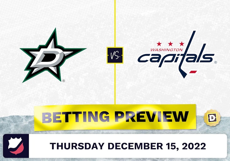 Stars vs. Capitals Prediction and Odds - Dec 15, 2022