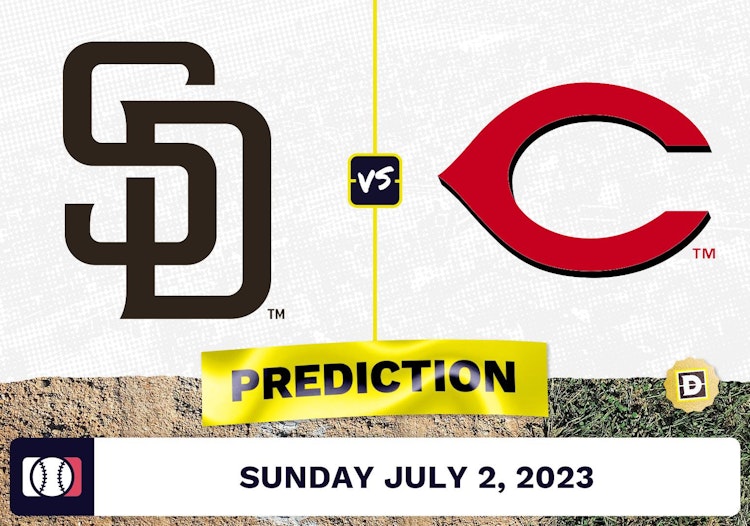 Padres vs. Reds Prediction for MLB Sunday [7/2/2023]