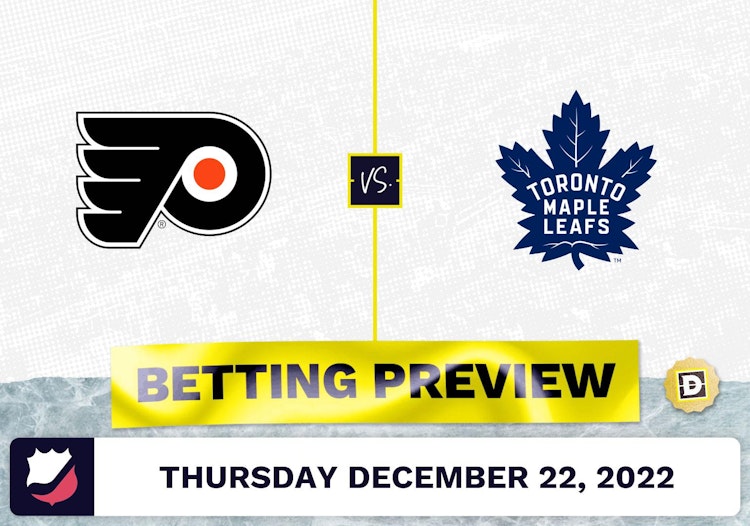 Flyers vs. Maple Leafs Prediction and Odds - Dec 22, 2022