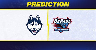 UConn vs. DePaul Prediction: Connecticut Predicted to Win College Basketball Matchup [1/1/2025]