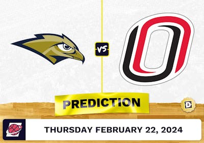 Oral Roberts vs. Nebraska-Omaha Prediction, Odds, College Basketball Picks [2/22/2024]