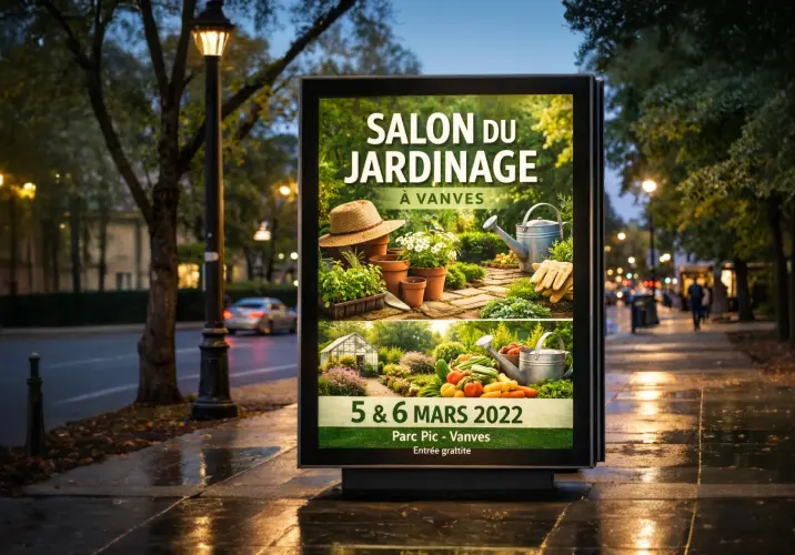 Affiche papier 150 g personnalisée communication visuelle