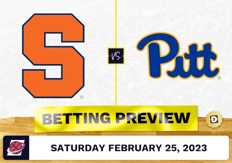 Syracuse vs. Pittsburgh CBB Prediction and Odds - Feb 25, 2023