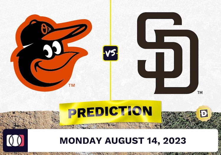 Orioles vs. Padres Prediction for MLB Monday [8/14/2023]