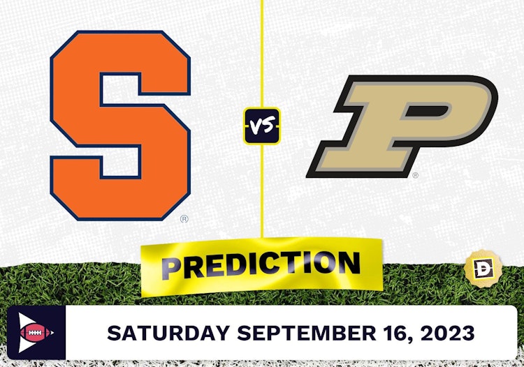 Syracuse vs. Purdue CFB Prediction and Odds - September 16, 2023