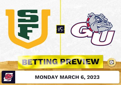 San Francisco vs. Gonzaga CBB Prediction and Odds - Mar 6, 2023