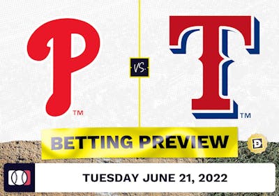 Phillies vs. Rangers Prediction and Odds - Jun 21, 2022