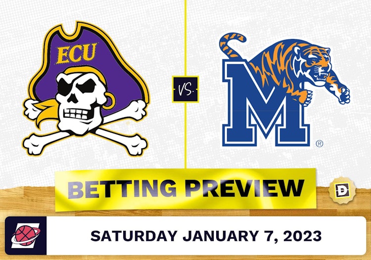 East Carolina vs. Memphis CBB Prediction and Odds - Jan 7, 2023