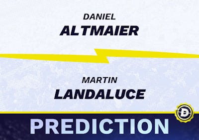 Daniel Altmaier vs. Martin Landaluce Prediction, Odds, Picks for ATP Madrid 2024