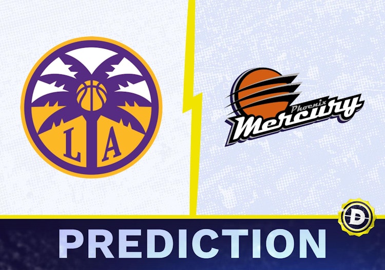 Los Angeles Sparks vs. Phoenix Mercury: Mercury Projected to Win According to Model for WNBA Game [6/28/2024]