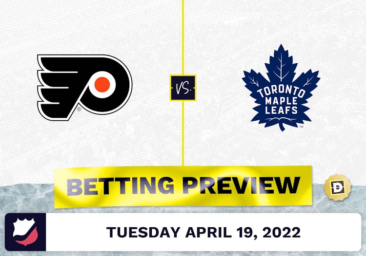 Flyers vs. Maple Leafs Prediction and Odds - Apr 19, 2022