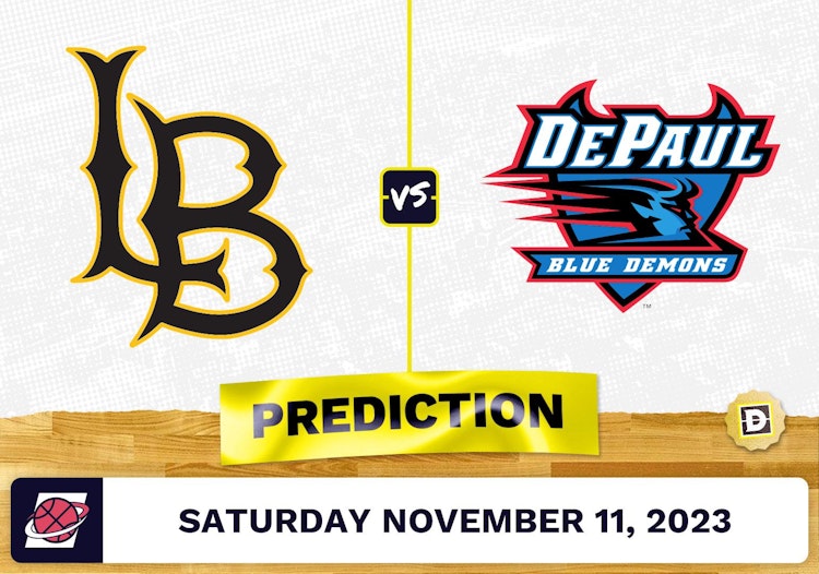 Long Beach State vs. DePaul Basketball Prediction - November 11, 2023