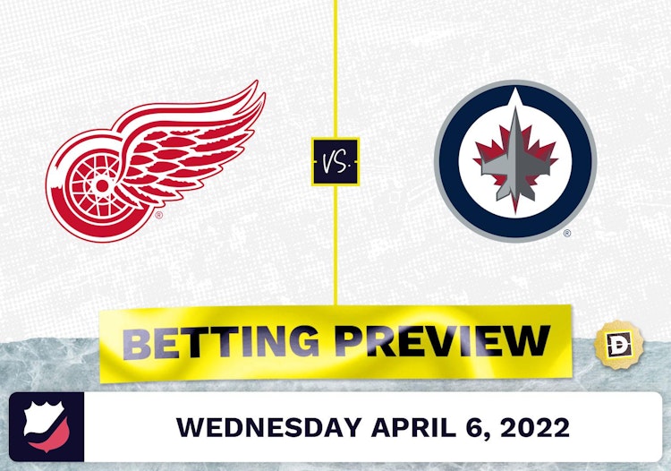 Red Wings vs. Jets Prediction and Odds - Apr 6, 2022