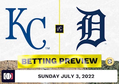 Royals vs. Tigers Prediction and Odds - Jul 3, 2022