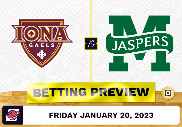 Iona vs. Manhattan CBB Prediction and Odds - Jan 20, 2023