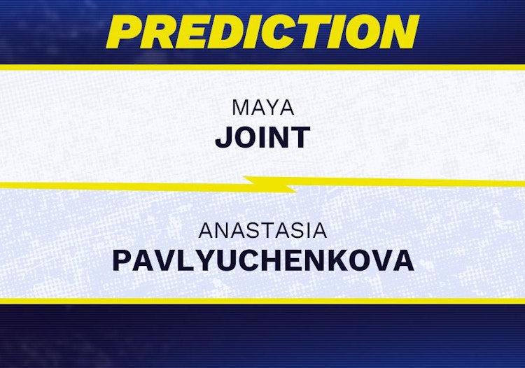 Maya Joint vs Anastasia Pavlyuchenkova Tennis Prediction.