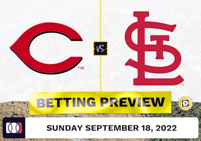 Reds vs. Cardinals Prediction and Odds - Sep 18, 2022