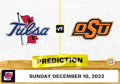 Tulsa vs. Oklahoma State Basketball Prediction - December 10, 2023