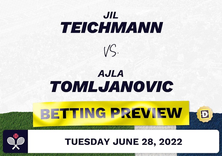 Jil Teichmann vs. Ajla Tomljanovic Predictions - Jun 28, 2022