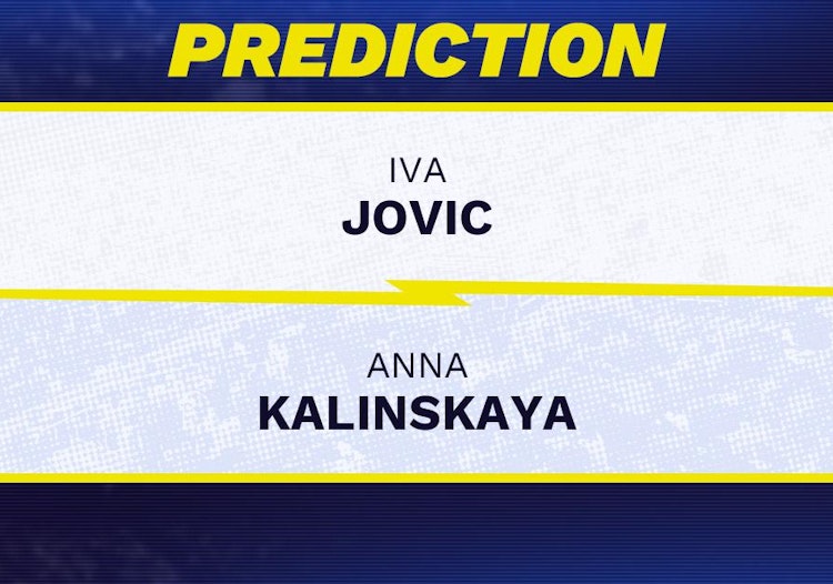 Iva Jovic vs Anna Kalinskaya Tennis Prediction.
