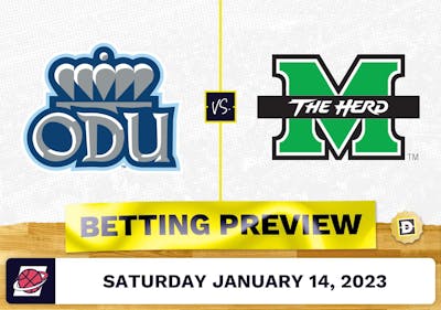 Old Dominion vs. Marshall CBB Prediction and Odds - Jan 14, 2023