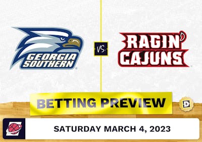 Georgia Southern vs. Louisiana-Lafayette CBB Prediction and Odds - Mar 4, 2023