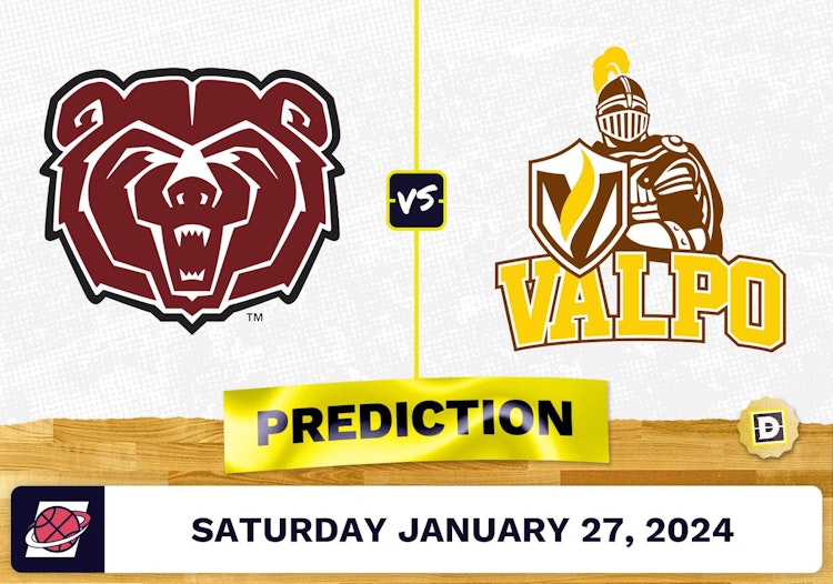 Missouri State vs. Valparaiso Prediction, Odds, College Basketball Picks [1/27/2024]