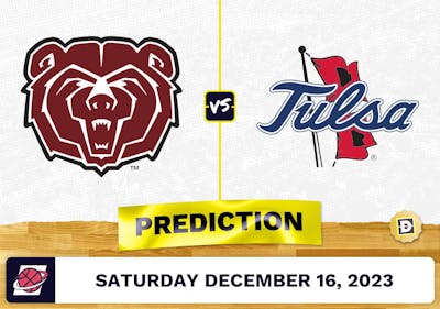 Missouri State vs. Tulsa Prediction, Odds, Picks for College Basketball Saturday [12/16/2023]