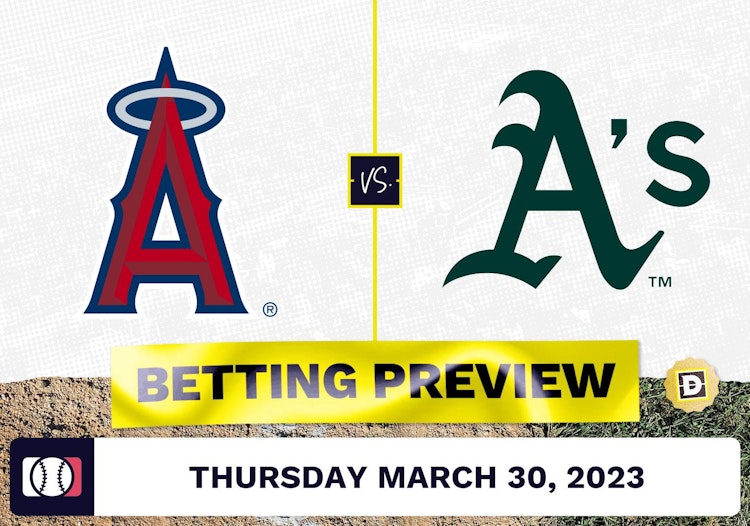 Angels vs. Athletics Prediction and Odds - Mar 30, 2023