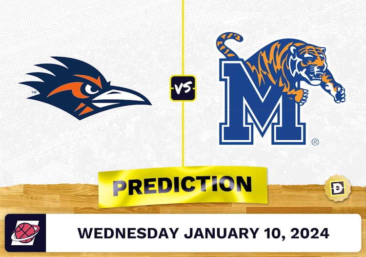 UTSA vs. Memphis Prediction, Odds, College Basketball Picks  [1/10/2024]