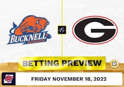 Bucknell vs. Georgia CBB Prediction and Odds - Nov 18, 2022
