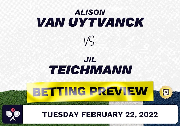 Alison van Uytvanck vs. Jil Teichmann Predictions - Feb 22, 2022