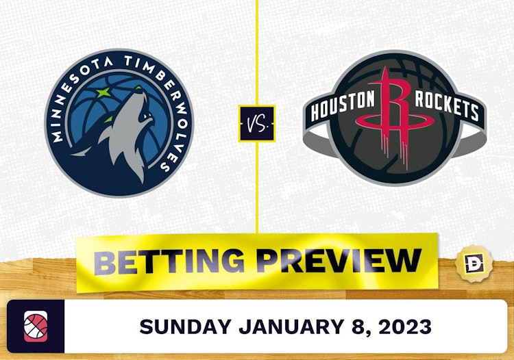 Timberwolves vs. Rockets Prediction and Odds - Jan 8, 2023