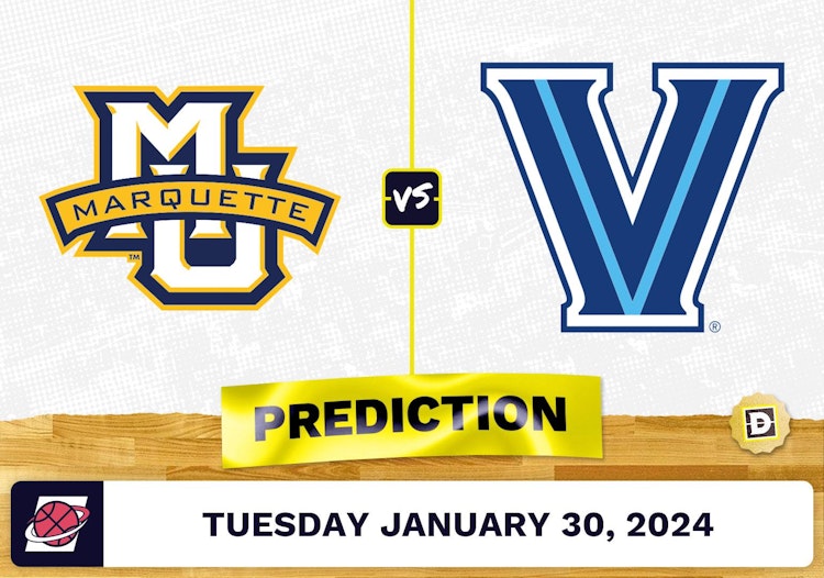 Marquette vs. Villanova Prediction, Odds, College Basketball Picks [1/30/2024]