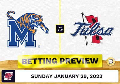Memphis vs. Tulsa CBB Prediction and Odds - Jan 29, 2023
