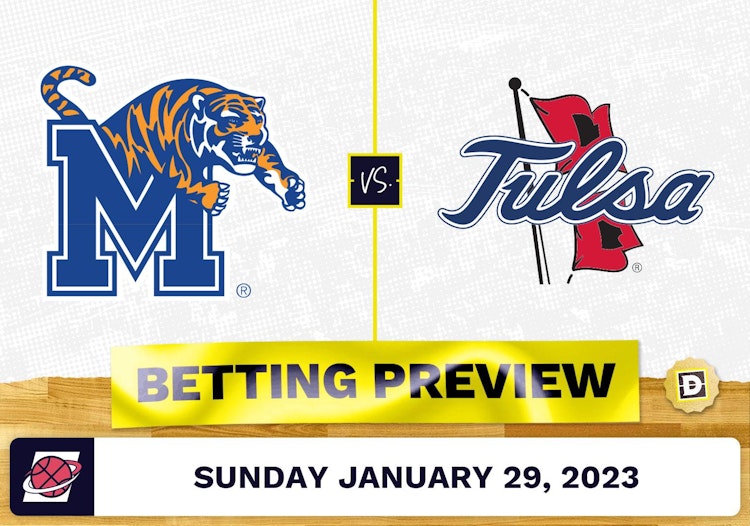 Memphis vs. Tulsa CBB Prediction and Odds - Jan 29, 2023