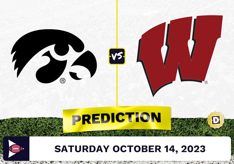 Iowa vs. Wisconsin CFB Prediction and Odds - October 14, 2023