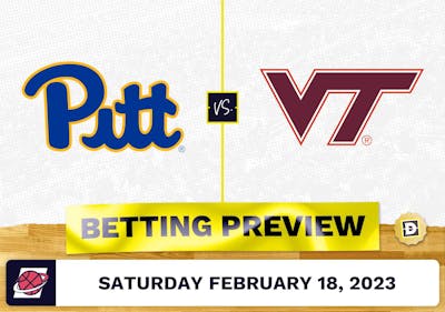 Pittsburgh vs. Virginia Tech CBB Prediction and Odds - Feb 18, 2023