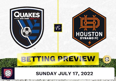 San Jose Earthquakes vs. Houston Dynamo Prediction - Jul 17, 2022