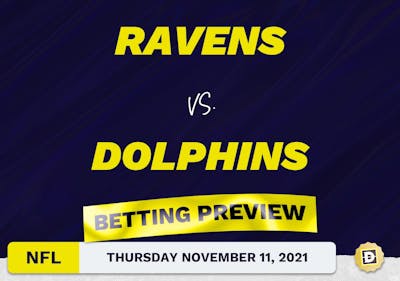 Ravens vs. Dolphins Predictions and Odds - Nov 11, 2021
