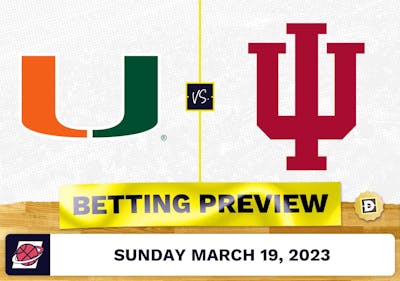 Miami (FL) vs. Indiana March Madness Prediction - Mar 19, 2023