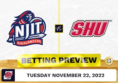 N.J.I.T. vs. Sacred Heart CBB Prediction and Odds - Nov 22, 2022