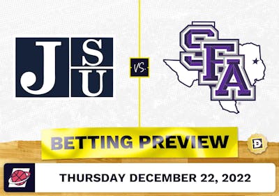 Jackson State vs. Stephen F. Austin CBB Prediction and Odds - Dec 22, 2022
