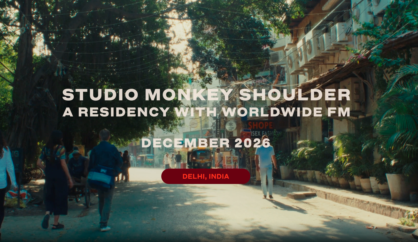 Studio Monkey Shoulder: An Open Call for India’s Grassroots Music Communities