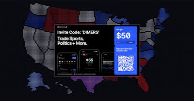 New $50 Polymarket Invite Code DIMERS updated for 2028 Presidential Election odds and JD Vance markets